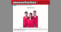 Desktop Screenshot of moosebutter.com